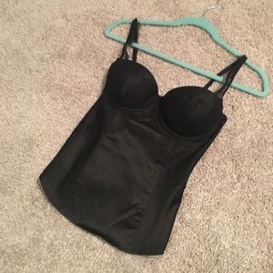 Guess black corset top
